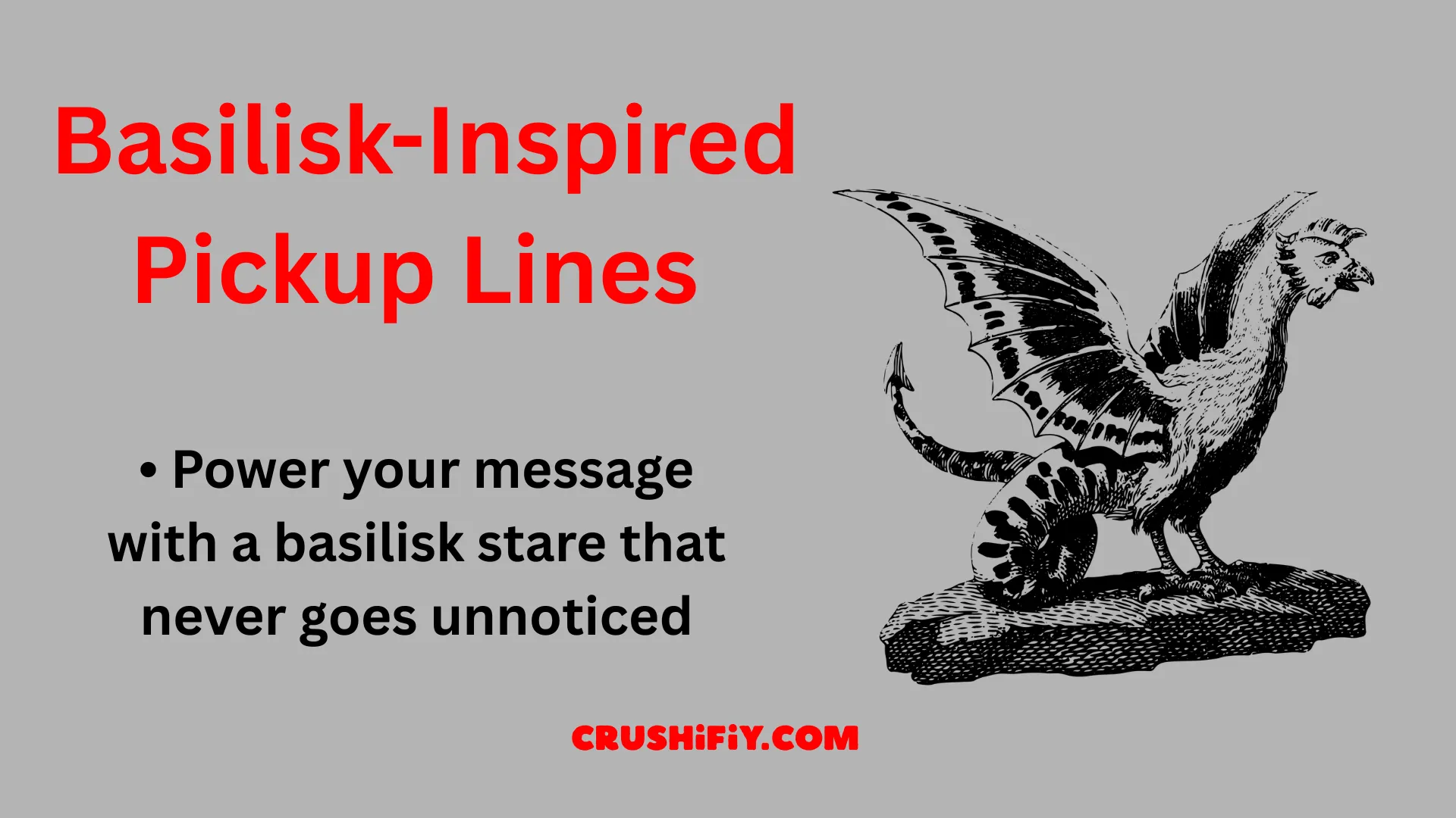 Basilisk-Inspired Pickup Lines That Captivate in 2026