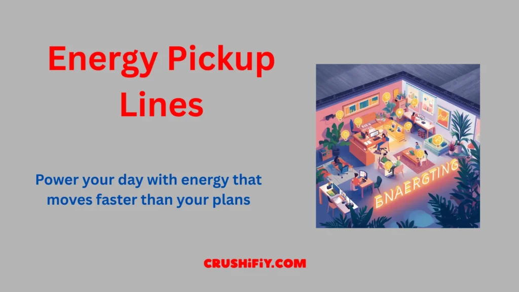 Energy Pickup Lines shown through a creative brand team brainstorming powerful, upbeat slogan ideas.