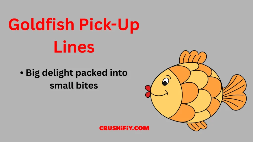 Goldfish Pick-Up Lines That Hook Hearts in 2026
