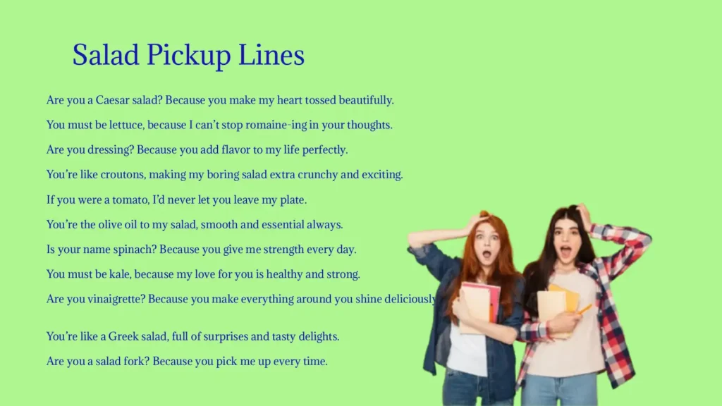 Salad Pickup Lines in 2026