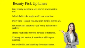 Beauty Pick Up Lines