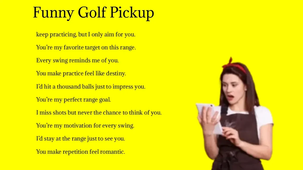 Funny Golf Pickup