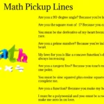 Math Pickup Lines