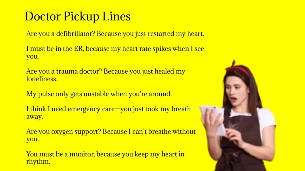 Doctor Pickup Lines