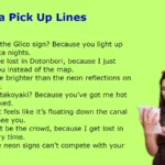 Osaka Pick Up Lines
