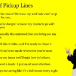 Wolf Pickup Lines
